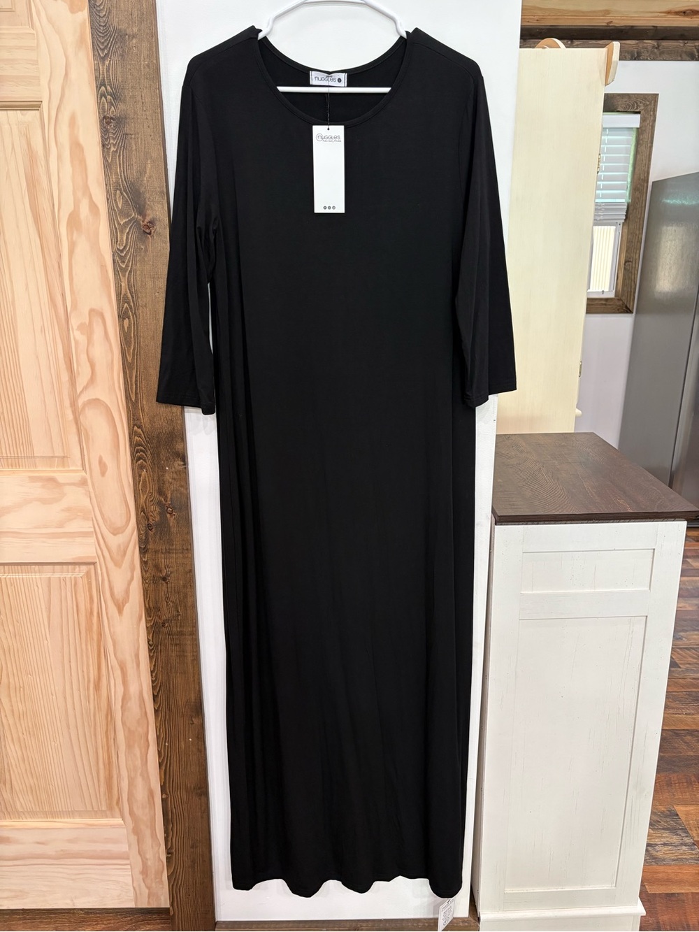 Nuggles Black Maxi Dress